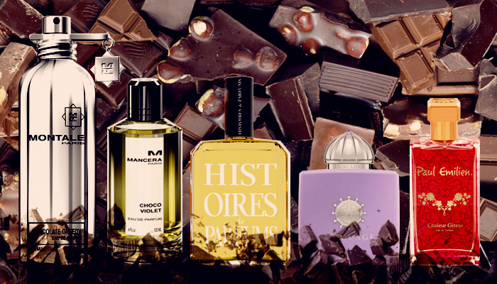 Ароматы с нотами какао и шоколада. Парфюмерия с нотами какао и шоколада