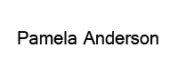 Pamela Anderson Pamela Anderson