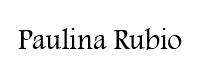 Paulina Rubio Paulina Rubio