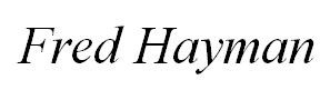 Fred Hayman Fred Hayman