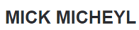 Mick Micheyl Mick Micheyl