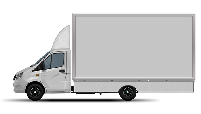 Рекламная кампания на мобильных билбордах